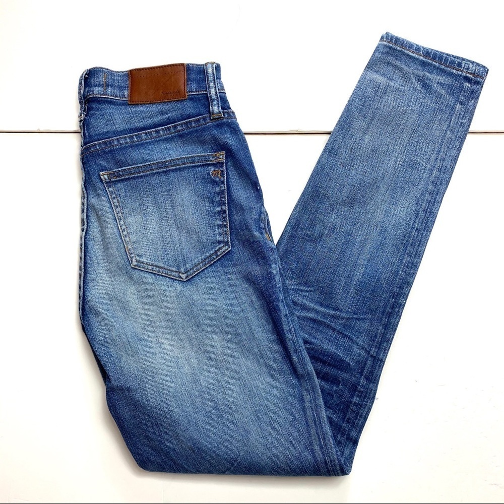 Madewell High Riser Skinny Ripped Jeans - Picture 8 of 8